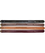 Western Genuine Leather 22 cal Cartridge Belt Natural 2-1/2&quot; Wide Gun Si... - $49.49