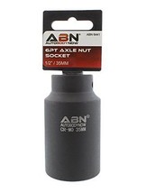 ABN #6441 F-H11-4(1) Universal 35mm 1/2 drive AXLE NUT 6 point Socket -New-  - £14.36 GBP