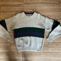 Vintage Britches Great Outdoors Sweater Stripes Wool Cosby Coogi Style M... - $560.63 MXN