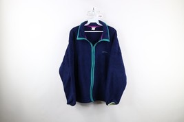 Vintage 90s LL Bean Womens 2XL Distressed Spell Out Full Zip Fleece Jack... - $738.87 MXN