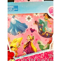 Disney Princess Reusable Cling Stickers Fun Pack Activity Kit New - $4.95
