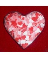  Scented Heart Shaped Bath Confetti in Acetate Heart - £14.38 GBP