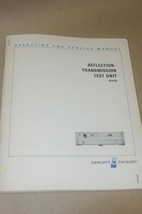 HP Hewlett Packard 8743A Reflection Transmission Test Unit Operating/serv manual - £19.58 GBP