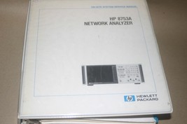 HP Hewlett Packard 8753A Network Analyzer On-Site System Service Tech Manual 900 - £97.09 GBP