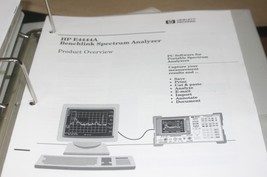 HP Hewlett Packard E4444A Benchlink Spectrum Analyzer Product Overview Brochure - £21.92 GBP