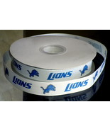 Detroit Lions Inspired Grosgrain Ribbon - $13.54 CAD