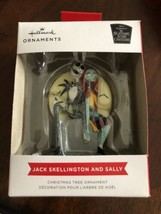 Hallmark Ornament The Nightmare Before Christmas Jack Skellington &amp; Sally Disney - £10.97 GBP