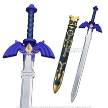 36.5” Foam Master Zelda Link Sword Fantasy Legend Video Game Prop with Scabbard - £22.92 GBP