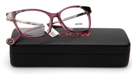 New Woow Say Yes 2 Col 1128 Vieux Rose Fonce Eyeglasses 53-15-143mm B40mm - £137.08 GBP