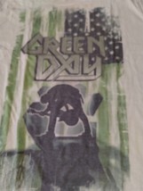 GREEN DAY - 2007 Distressed Flag Soft Women&#39;s T-shirt ~Never Worn~ L - $19.06