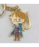 Ensemble Stars Anime Metal Gold Tone Letter &quot;K&quot; Keychain Keyring 1.5&quot; x 1&quot; - $9.49