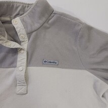 Columbia XL0359 Women's XL Gray Benton Springs 1/2 Snap Fleece Pocket Sweatshirt image 6