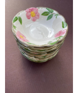 Lot of 12 Franciscan Pottery 6.25&quot; Desert Plates &quot;Desert Rose&quot; - €49,59 EUR