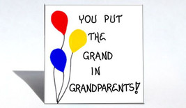 Grandparents Magnet - Quote - Grandma, Grandpa, kitchen decor, home deco... - $3.95