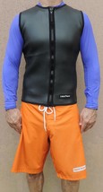 Men&#39;s 2mm Smooth Skin Wetsuit Vest-Full Front Zipper, Sizes: S-2XL, Sale  - £27.52 GBP
