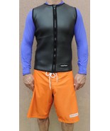 Men&#39;s 2mm Smooth Skin Wetsuit Vest-Full Front Zipper, Sizes: S-2XL, Sale  - £27.37 GBP