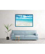 Beach Wall Art, Coastal Prints, Wave Poster, Sea Print, Ocean Printable - $2.20