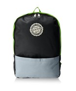 American Freshman Oakland Rucksack Bag, Black/Green - £10.31 GBP