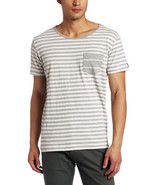 Zanerobe Men&#39;s Penny Basic Raglan Stripe Tee Light Gray &quot;X-Large&quot; - $22.17