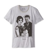 R3C by Reception (LAB) Family Gray Graphic T-Shirt Made in Italy &quot;Small&quot; - £17.20 GBP