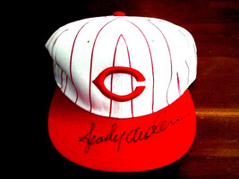 SPARKY ANDERSON HOF REDS TIGERS MGR SIGNED AUTO NEW ERA PRO FIELD CAP HA... - £197.83 GBP