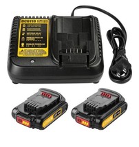 2 Pack Compact Battery For DeWalt 20V Li-ion Battery DCB201DCB203+DCB118... - $42.06