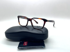 Nuovo ray ban Occhiali Montatura RB 5391 2144 a Righe Havana 51-18-145 MM - £60.81 GBP
