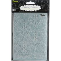 Embossing Folder Damask Background 5 X 7 Inches - $21.59