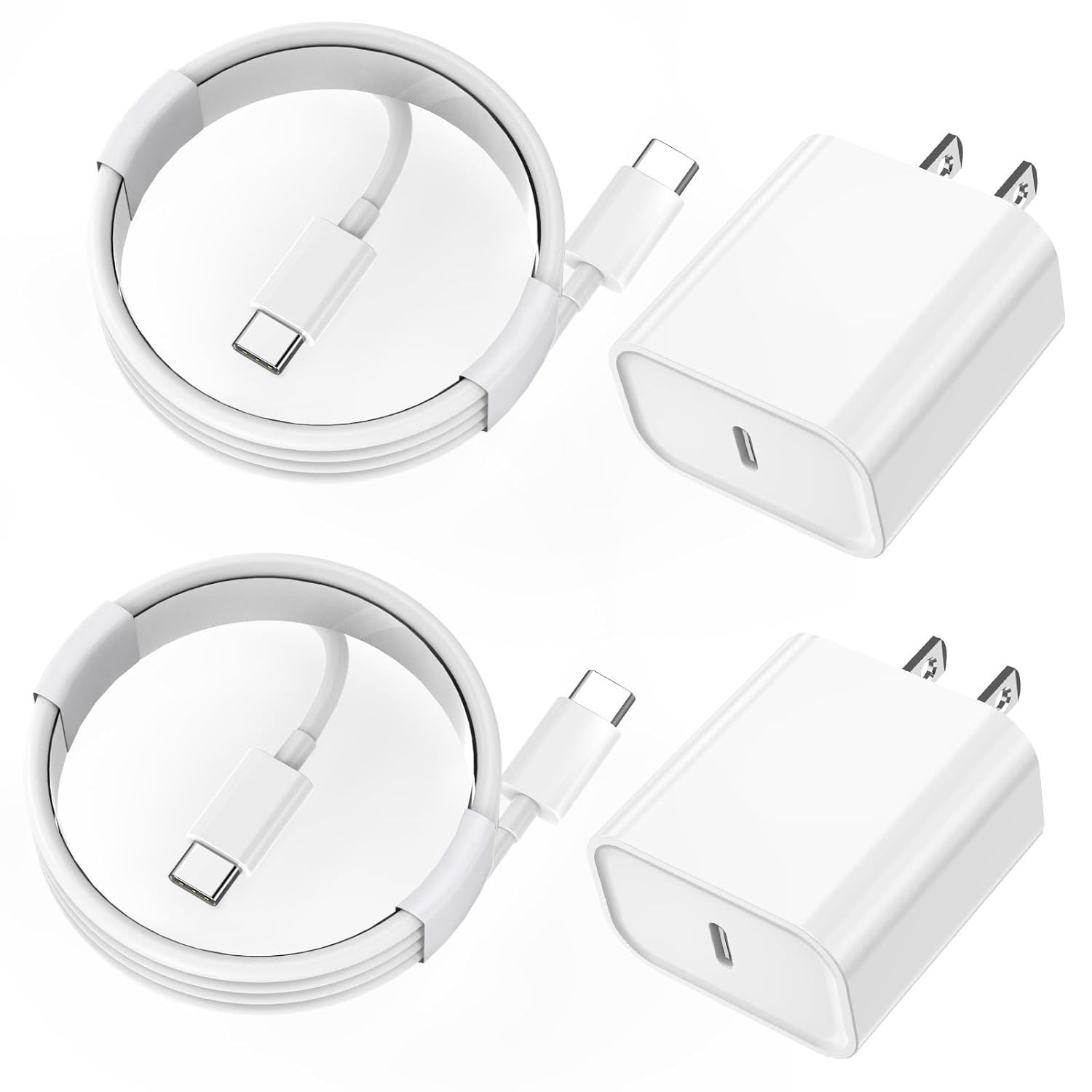 Iphone 15 Pro Charger Fast Charging, 2Pack 20W Pd Usb C Wall, Ipad Pro/A... - $33.11