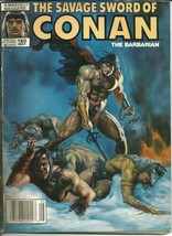 Savage Sword of Conan the Barbarian 160 Marvel Comic Book Magazine May 1989 - £1.55 GBP
