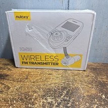 Nulaxy Wireless In-Car Bluetooth FM Transmitter Radio Adapter Car Kit W ... - £11.07 GBP