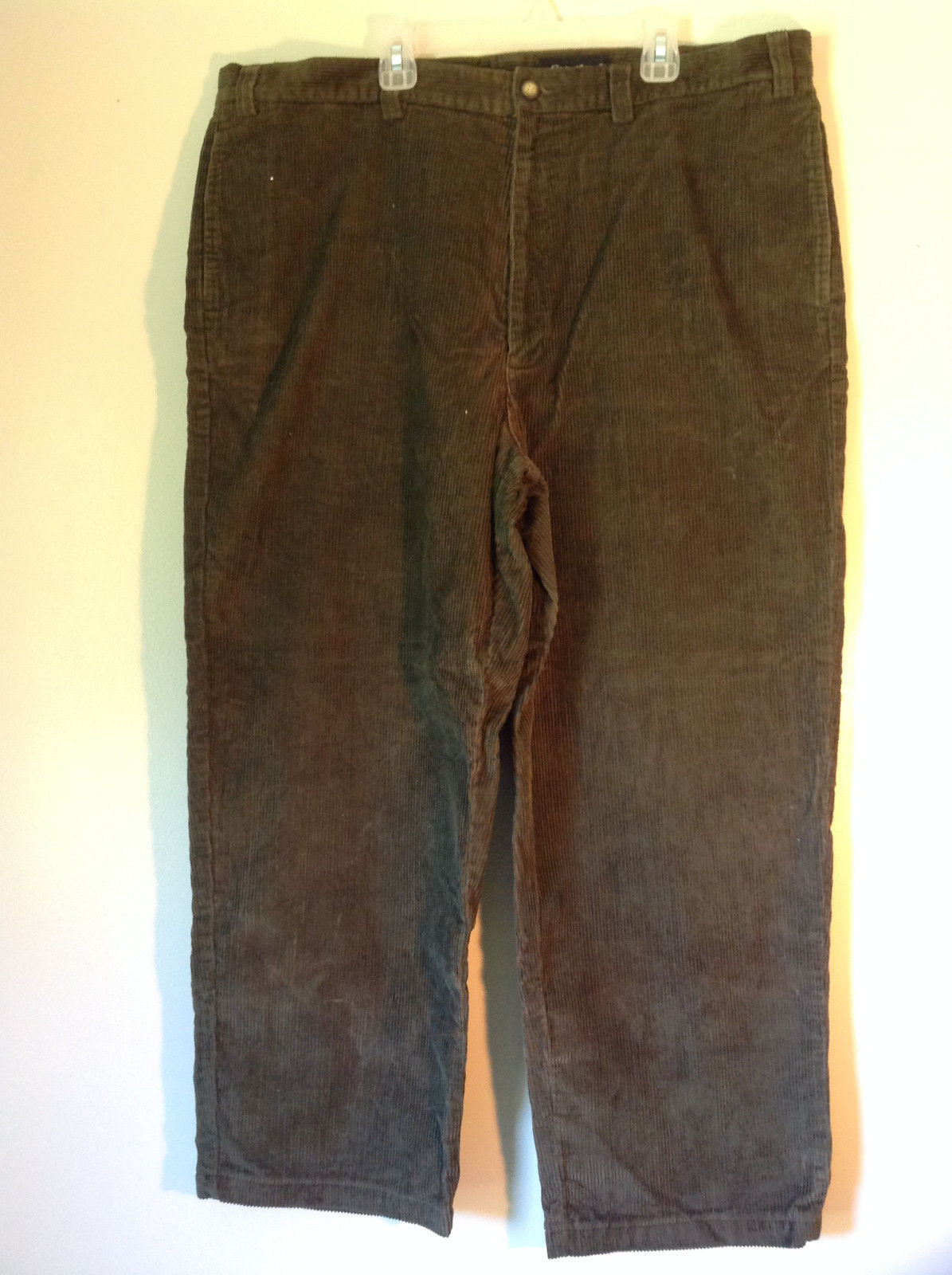 Dark Green Eddie Bauer Corduroy Size 40 Pants - $39.99
