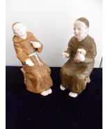 Carl Compatible with SCHNEIDER&#39;S Germany - ca 1875-1879 Two Monks Sittin... - £91.49 GBP