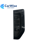 OEM 2017-2022 Ford F350 LARIAT Emblem RIGHT PASSENGER Side Badge Black - $1,123.88 MXN
