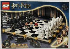 LEGO Hogwarts Wizard&#39;s Chess 76392 Harry Potter Wizarding World 10+ 876pcs - £104.62 GBP