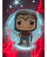 Loose Funko Pop DC Justice League Movie Wonder Woman Toy Vinyl Figure #206 - $16.65 CAD