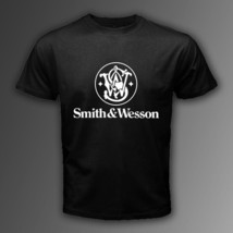 Smith &amp; Wesson Firearms Pistol Gun Beretta Colt Black T-Shirt Size S-3XL #2 - £13.76 GBP+