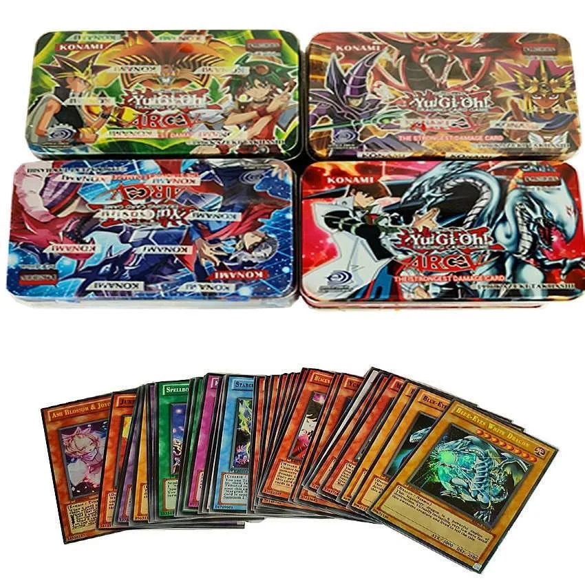 41pcs Iron Box No Repetition With Flash Yugioh English  Card Muto Full E... - £12.80 GBP