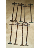 Ho Trains -Utility Poles (9 Utility Poles) - $9.60 CAD