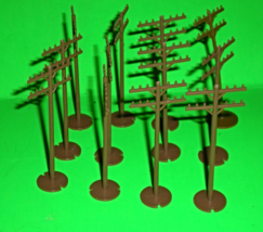 HO Trains - Telephone Poles (12 Plastic Poles) - $9.90