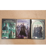 The Matrix-3 LOT-Revolutions-Matrix-Reloaded- DVD&#39;s - VERY GOOD - $233.52 MXN