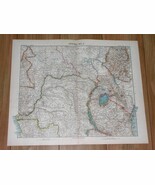 1911 ANTIQUE MAP  OF CENTRAL AFRICA GERMAN COLONY OSTAFRIKA TANZANIA KEN... - $30.70