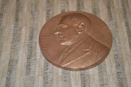 Woodrow Wilson Presidential High Relief Bronze Inaugural US Mint Medal *... - £15.65 GBP