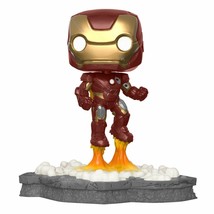Funko Pop! Deluxe Marvel: Avengers Assemble Series - Iron Man Amazon Exc... - $32.13