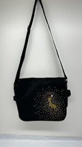 Bambi Messenger Bag Disney Store  Shoulder Bag Black - £23.26 GBP