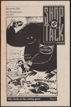 Dick Giordano Collection Copy ~ DC Comics Shop Talk Mike Carlin April 1994 - £43.58 GBP