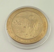 November 15, 1806 Zebulon Pike Sights Pike&#39;s Peak Franklin Mint Bronze Coin - $231.49 MXN
