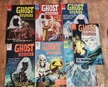 Ghost Stories 1960s 15 &amp; 20 Cent Covers Dell Comics Lot of 7 VG/FN 5.0 - £53.14 GBP