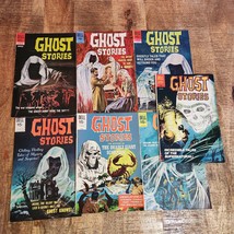 Ghost Stories 1960s 15 &amp; 20 Cent Covers Dell Comics Lot of 7 VG/FN 5.0 - £54.39 GBP