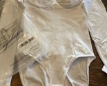 Joyshaper Shapewear Bodysuit White Size Small Adjustable Straps Long sleeve - $19.80